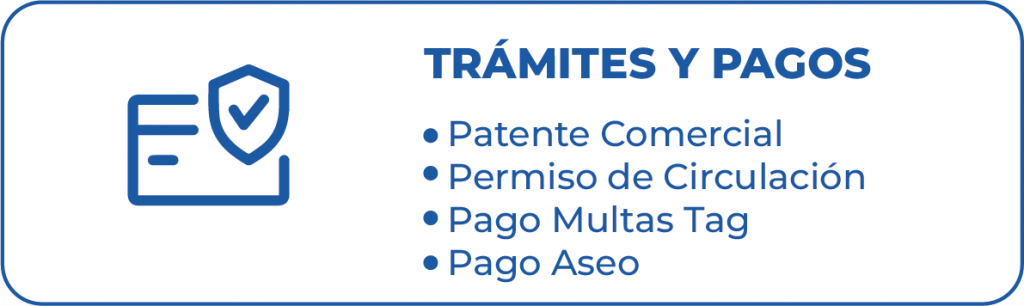 TRÁMITES Y PAGOS BOTÓN